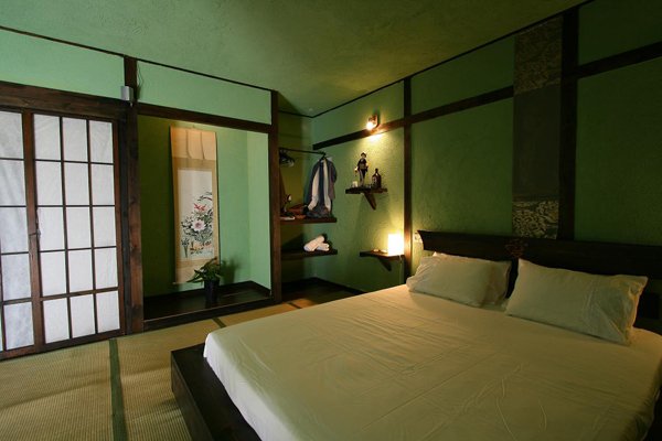 אונסן בקתות יפניות